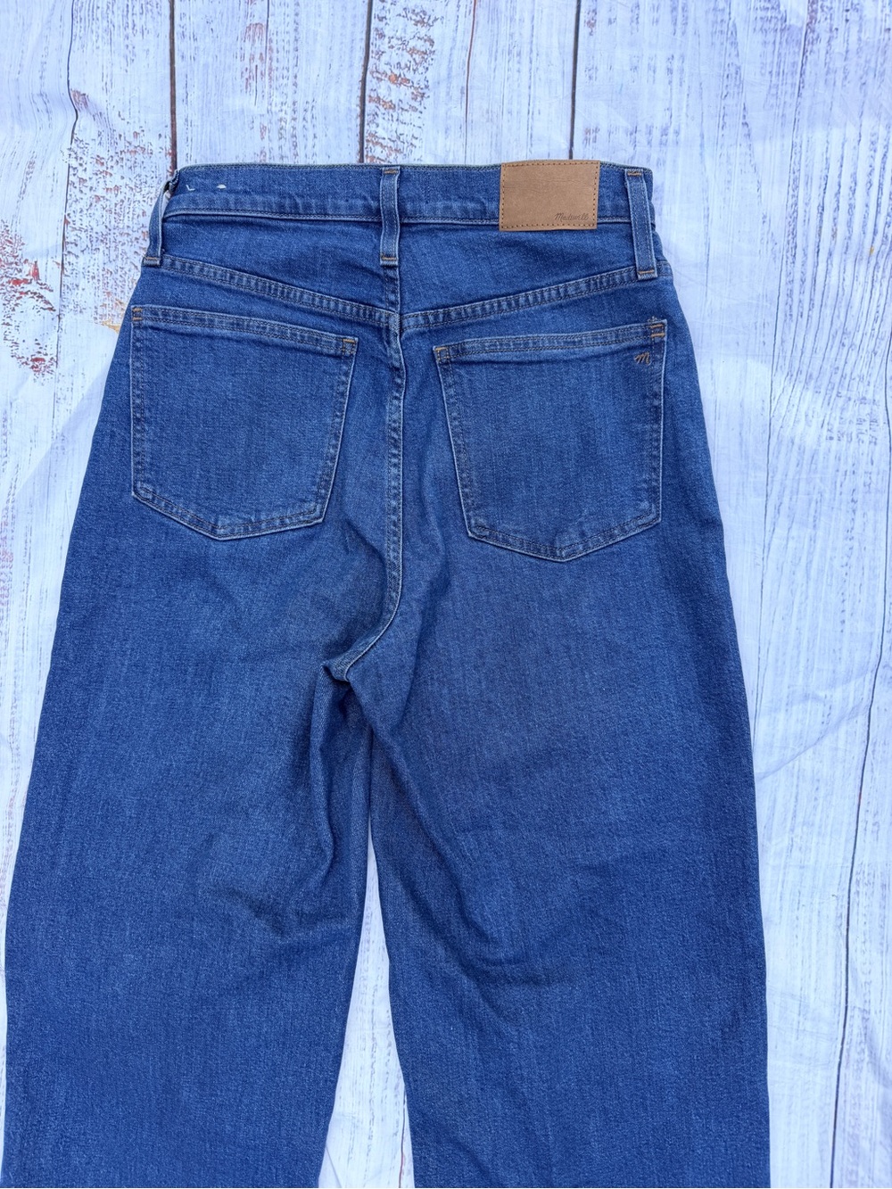 Madewell The Perfect Vintage Wide-Leg Jean in Fairdale Wash 26 - Picture 7 of 15